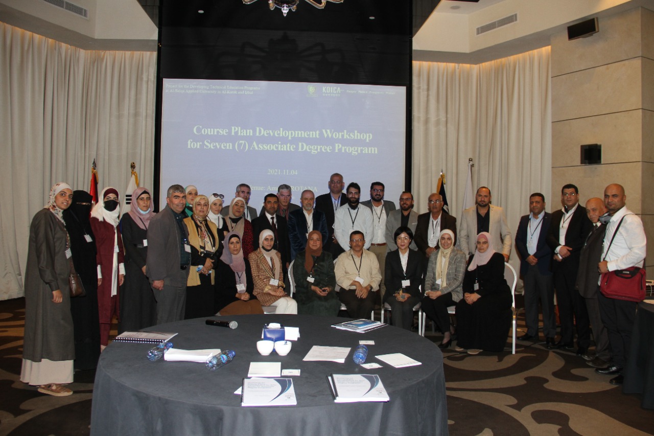 البلقاء التطبيقية وكويكا الكورية تنظمان ورشة عمل حول تطوير خطط دراسية لبرامج تقنية في كليتي اربد والكرك الجامعيتين