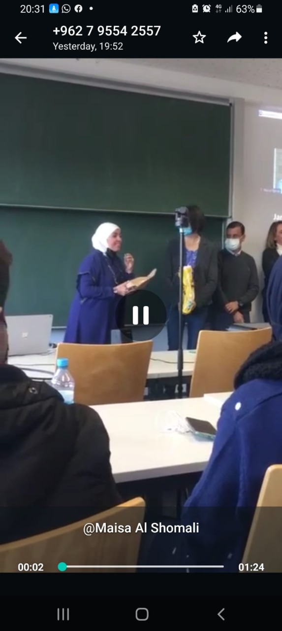 وفد  طلابي من جامعة البلقاء التطبيقية يشارك في اسبوع علمي في ألمانيا  صور