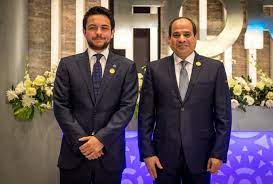 الرئيس المصري يستقبل ولي العهد