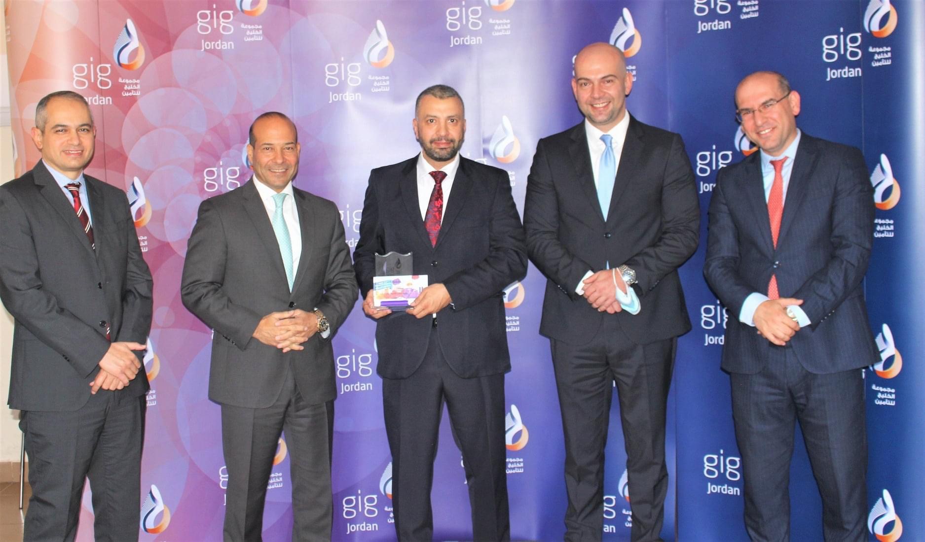 شركة gig-Jordan  تكرم موظفي المبيعات للربع الثالث من عام 2021 