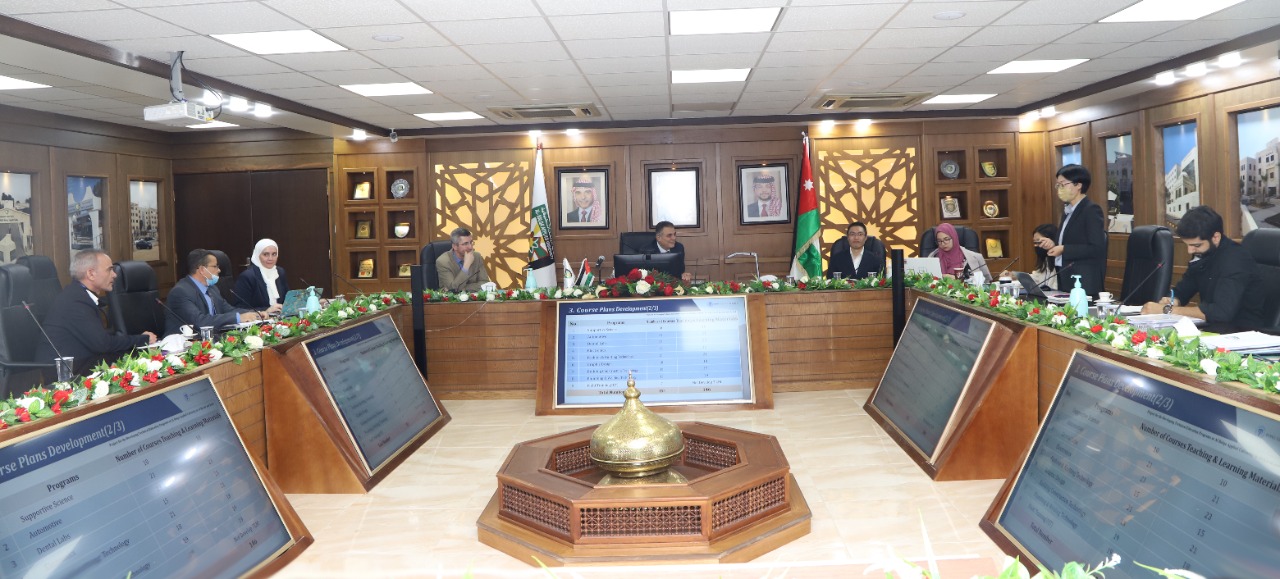 رئيس جامعة البلقاء التطبيقية يلتقي مدير وكالة التعاون الدولي الكورية كويكا في الأردن