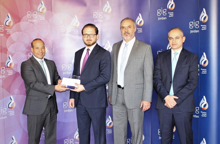 مجموعة الخليج للتأمين-الأردن تكرم موظفي التأمين المصرفي في البنك الأردني الكويتي