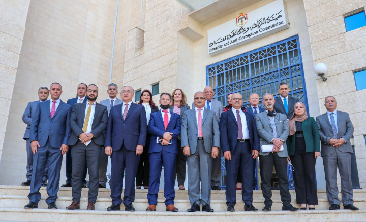 تعاون أردني فلسطيني في مكافحة الفساد