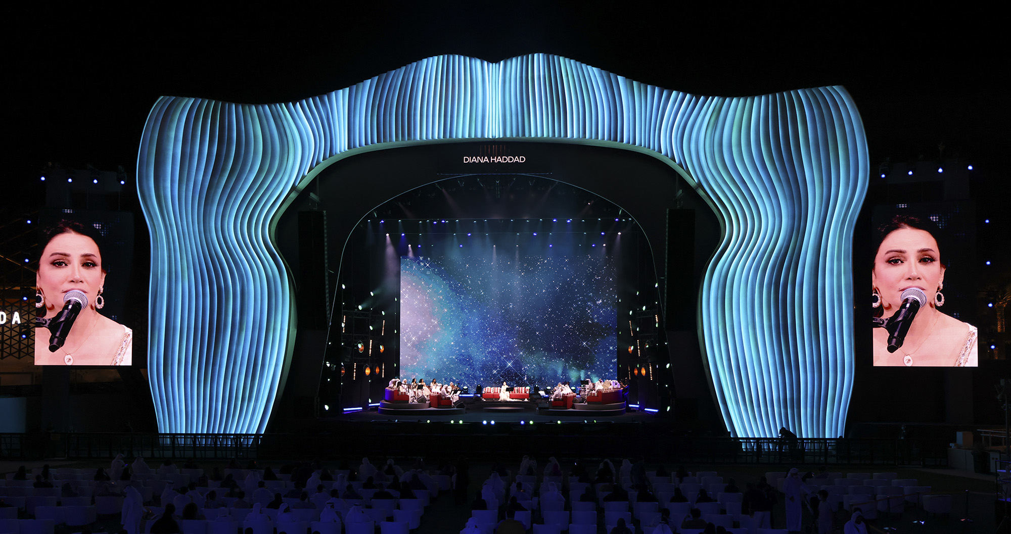 ديانا حداد تنقل الجمهور بأجواء النغم والفرح للعالم العربي والعالم من اكسبو 2020 دبي    صور