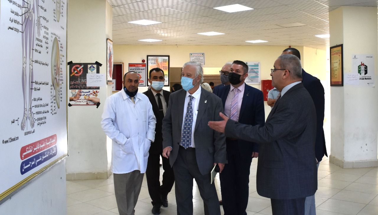 وفد من الاعتمادية البريطانية أسيك يزور جامعة جدارا 