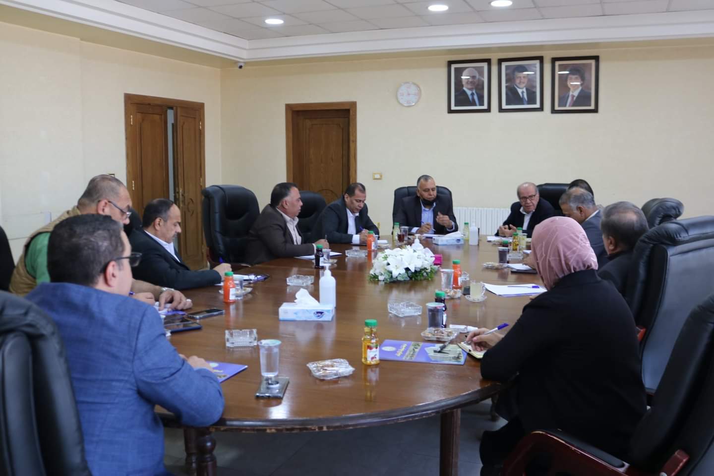 وفد من الاعتمادية البريطانية أسيك يزور جامعة جدارا 