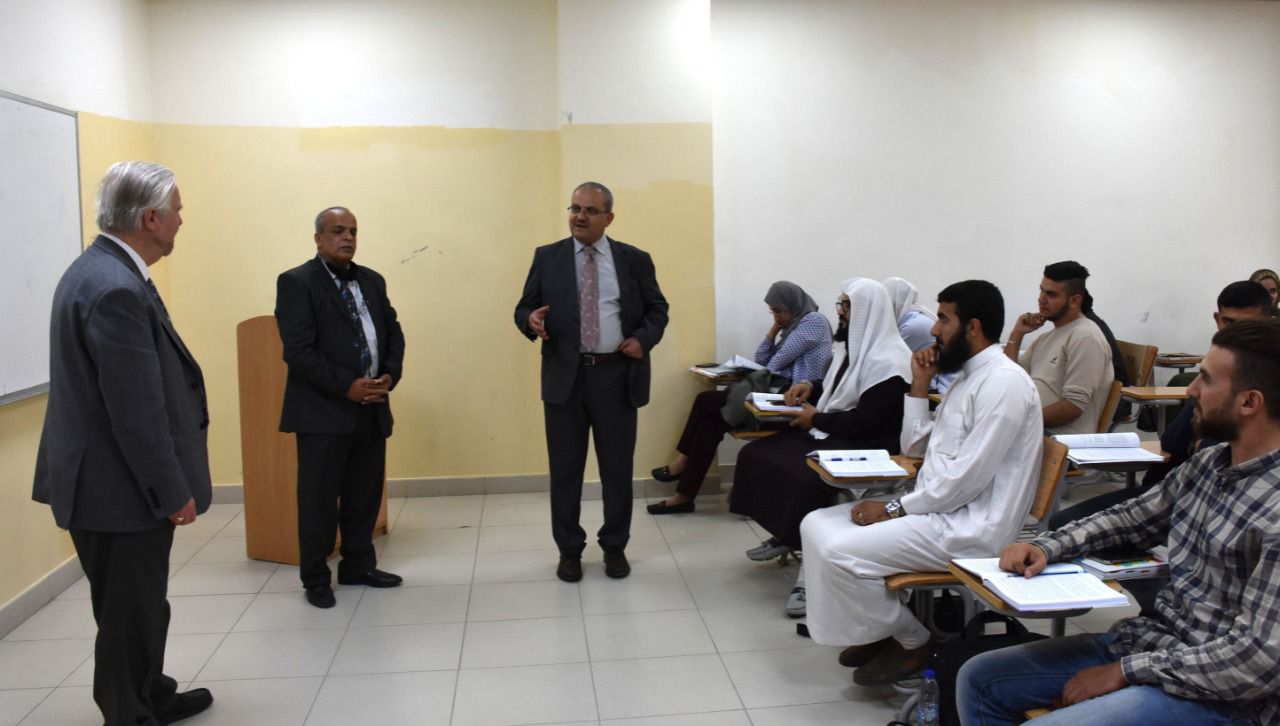 وفد من الاعتمادية البريطانية أسيك يزور جامعة جدارا 