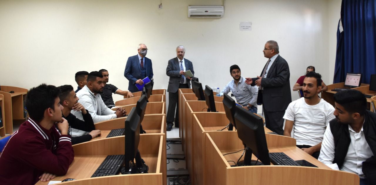 وفد من الاعتمادية البريطانية أسيك يزور جامعة جدارا 