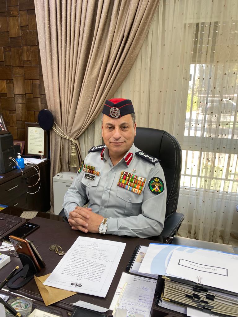 العقيد المهندس ايمن المعاني مبارك الترفيع