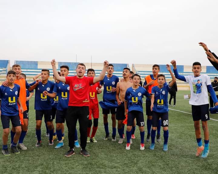 الرمثا بطلا لناشئي القدم تحت 15 عامًا