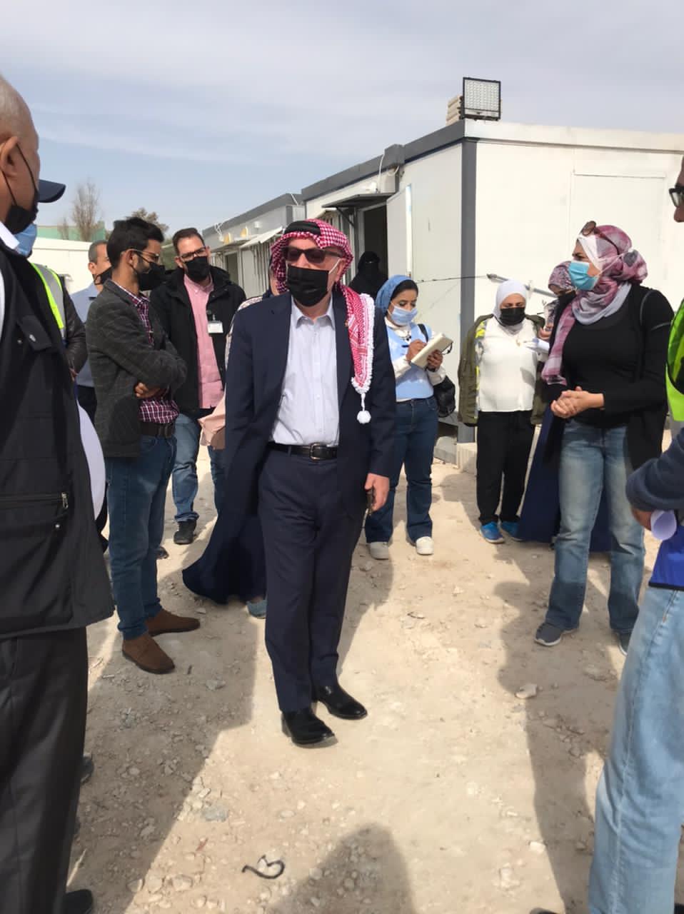 وزير الاشغال يتفقد سير العمل في مشاريع في عمان والزرقاء