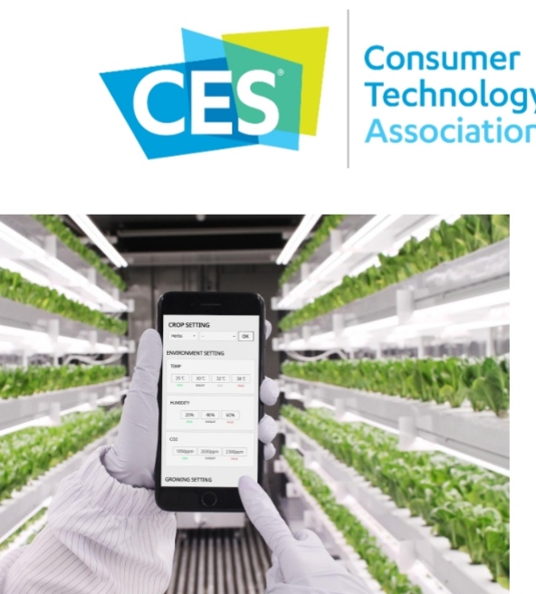 معرض الإلكترونيات الاستهلاكية، الفعالية التكنولوجية يكرّم شركة التكنولوجيا الزراعية N.THING