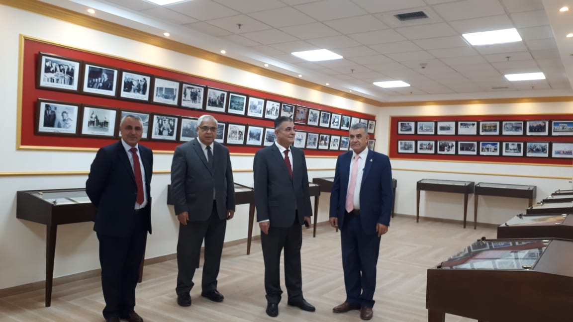 رئيس جامعة البلقاء التطبيقية يلتقي المدير العام للمكتبة الوطنية