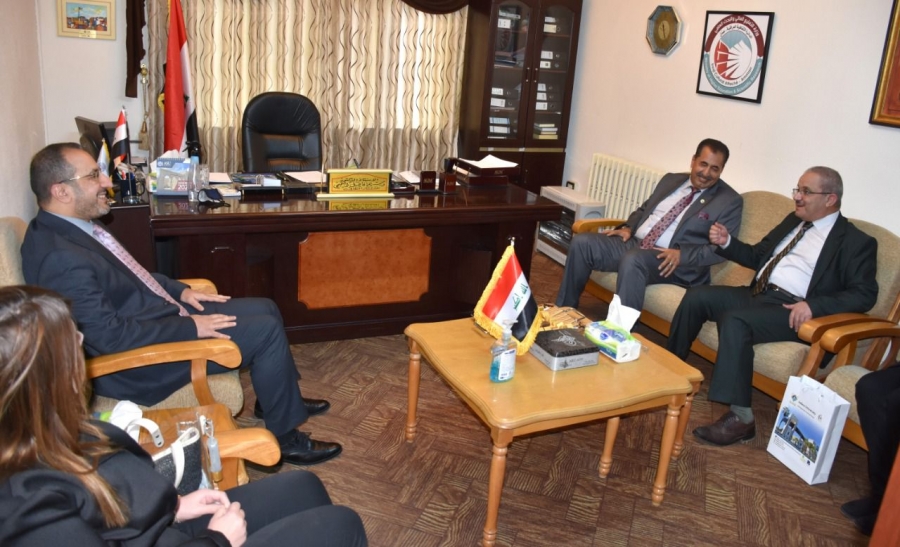 حاكمية جامعة جدارا تلتقي الملحقيات الثقافية العراقية والسعودية واليمنية