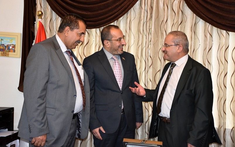 حاكمية جامعة جدارا تلتقي الملحقيات الثقافية العراقية والسعودية واليمنية