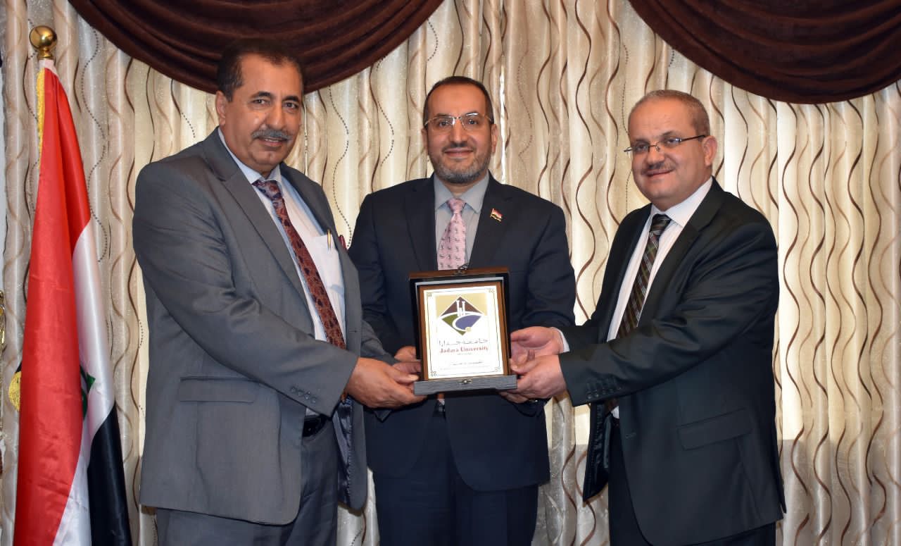 حاكمية جامعة جدارا تلتقي الملحقيات الثقافية العراقية والسعودية واليمنية