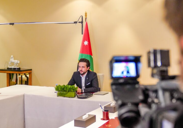 ولي العهد: بيئة الأردن تشجع ريادة الأعمال