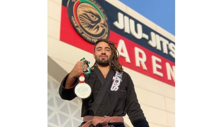 أبو الحاج يتوج بفضية بطولة العالم للجوجيتسو