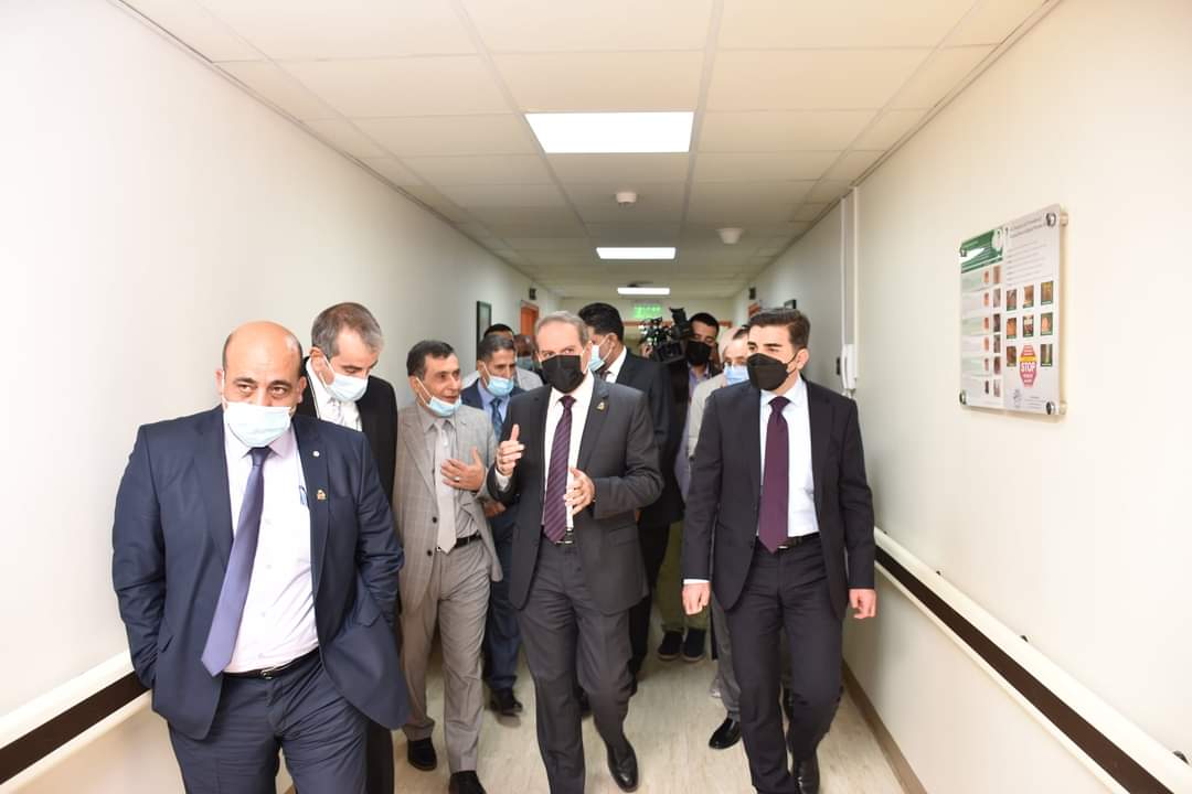 افتتاح المركز المتخصص في جراحة الدماغ والأعصاب  بمستشفى الملك المؤسس عبد الله الجامعي 