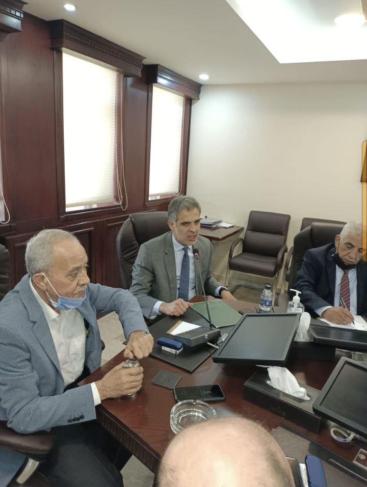 الرحاحله : يلتقي رئيس وأعضاء غرفة صناعة الأردن وغرف صناعة عمان