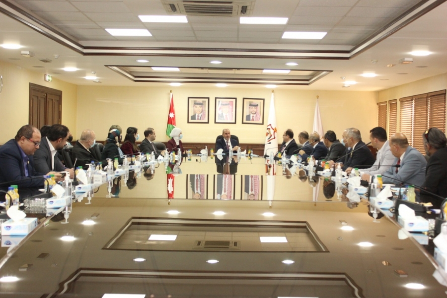 الشمالي يؤكد  دعم الأردن لفلسطين والعمل على معالجة صعوبات التجارة البينية