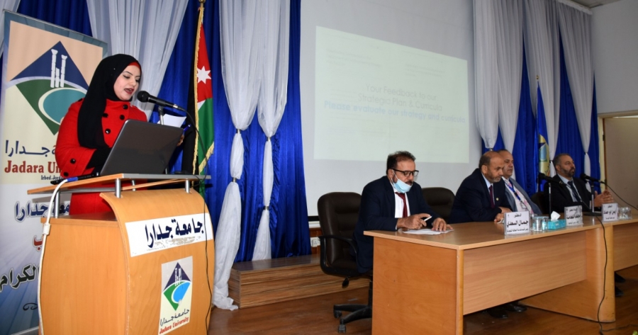 الطعامنة يرعى اللقاء الهندسي الأول مع الشركاء المعنيين في نتاجات برامج كلية الهندسة في جدارا