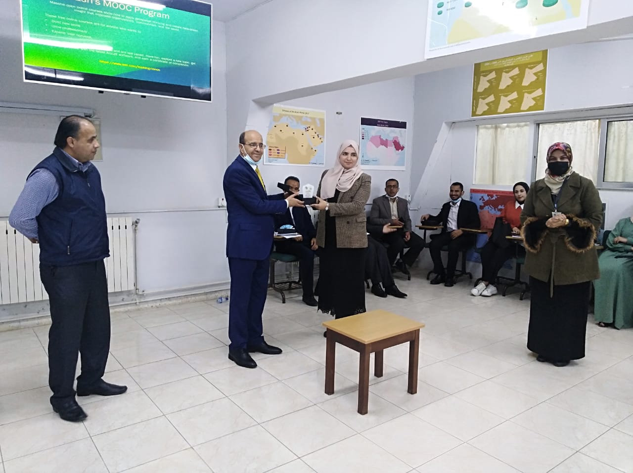 جغرافيا اليرموك ينظم اليوم العلمي الخامس لنظم المعلومات الجغرافية