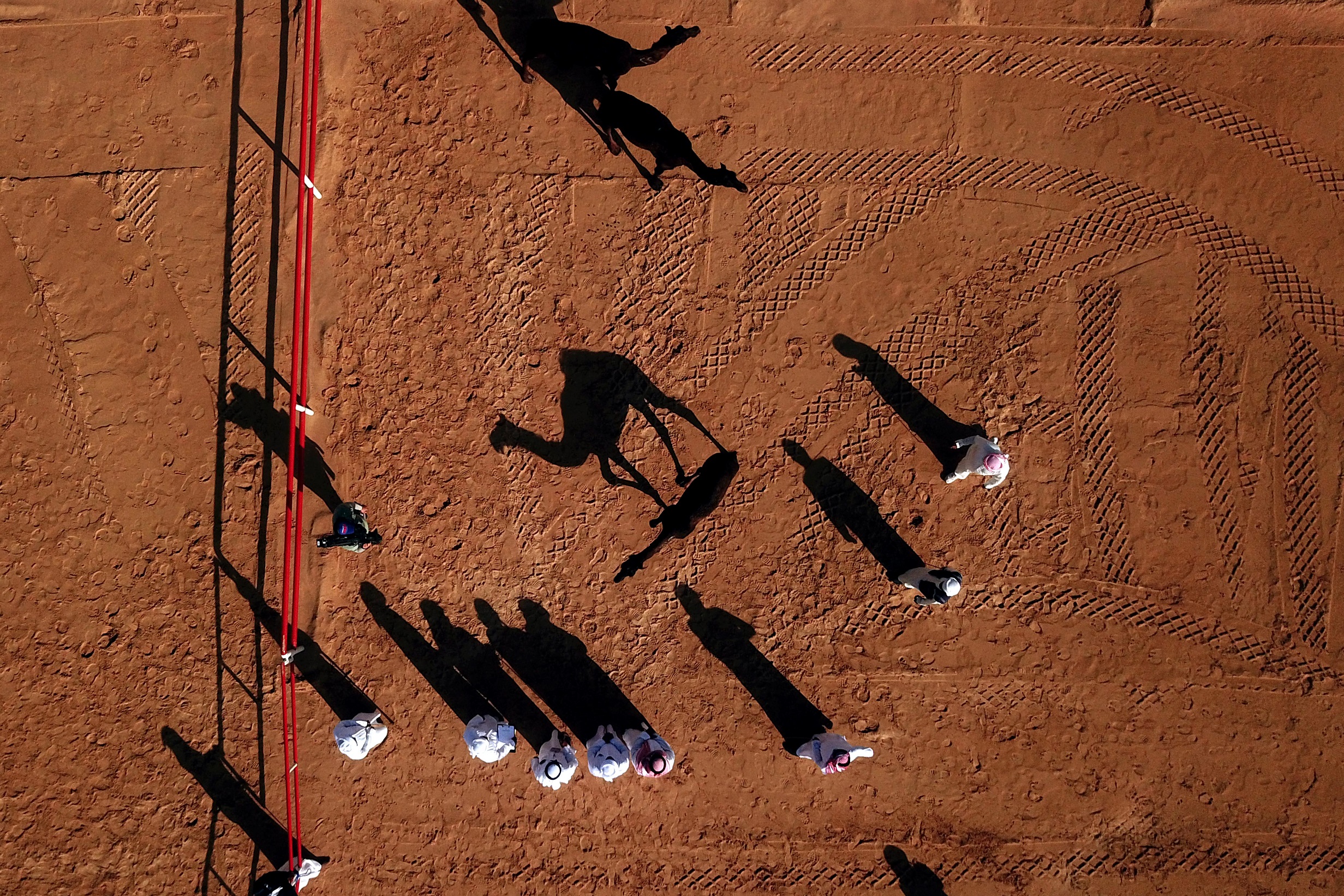 تتويج الفائزين في أشواط المفاريد المجاهيم بمزاينة رزين