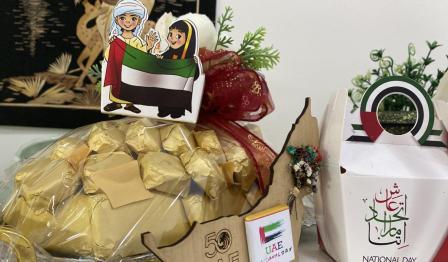 بونيتا ستار  للشوكولاته والزهور في عجمان يستقبل زواره بتوزيعات وهدايا باهرة خاصة باليوم الوطني الخمسين للإمارات