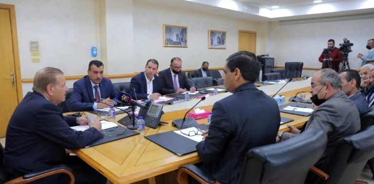 الدغمي يلتقي رئيس وأعضاء مجلس نقابة الصحفيين  صور