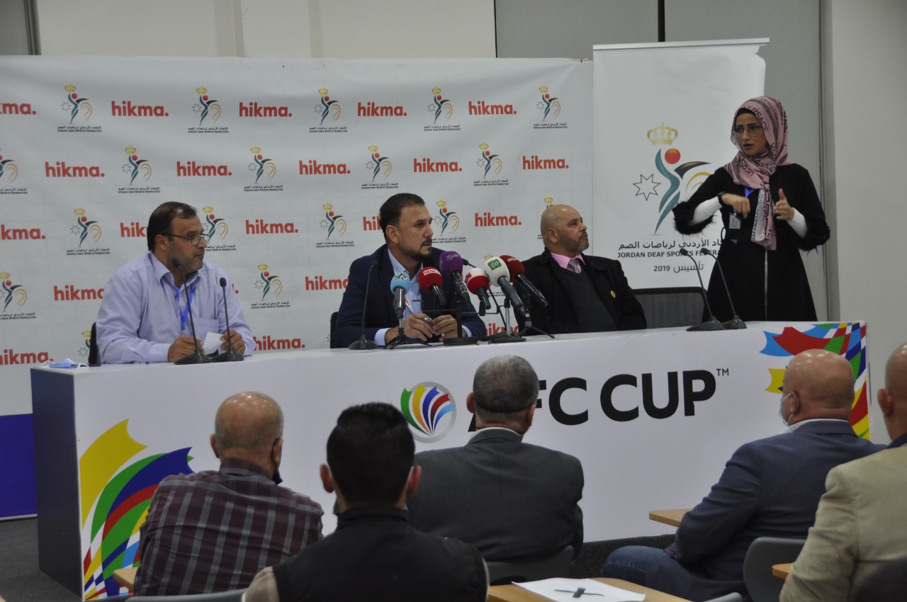 اختتام بطولة كأس الأردن للصم لكرة القدم 2021 