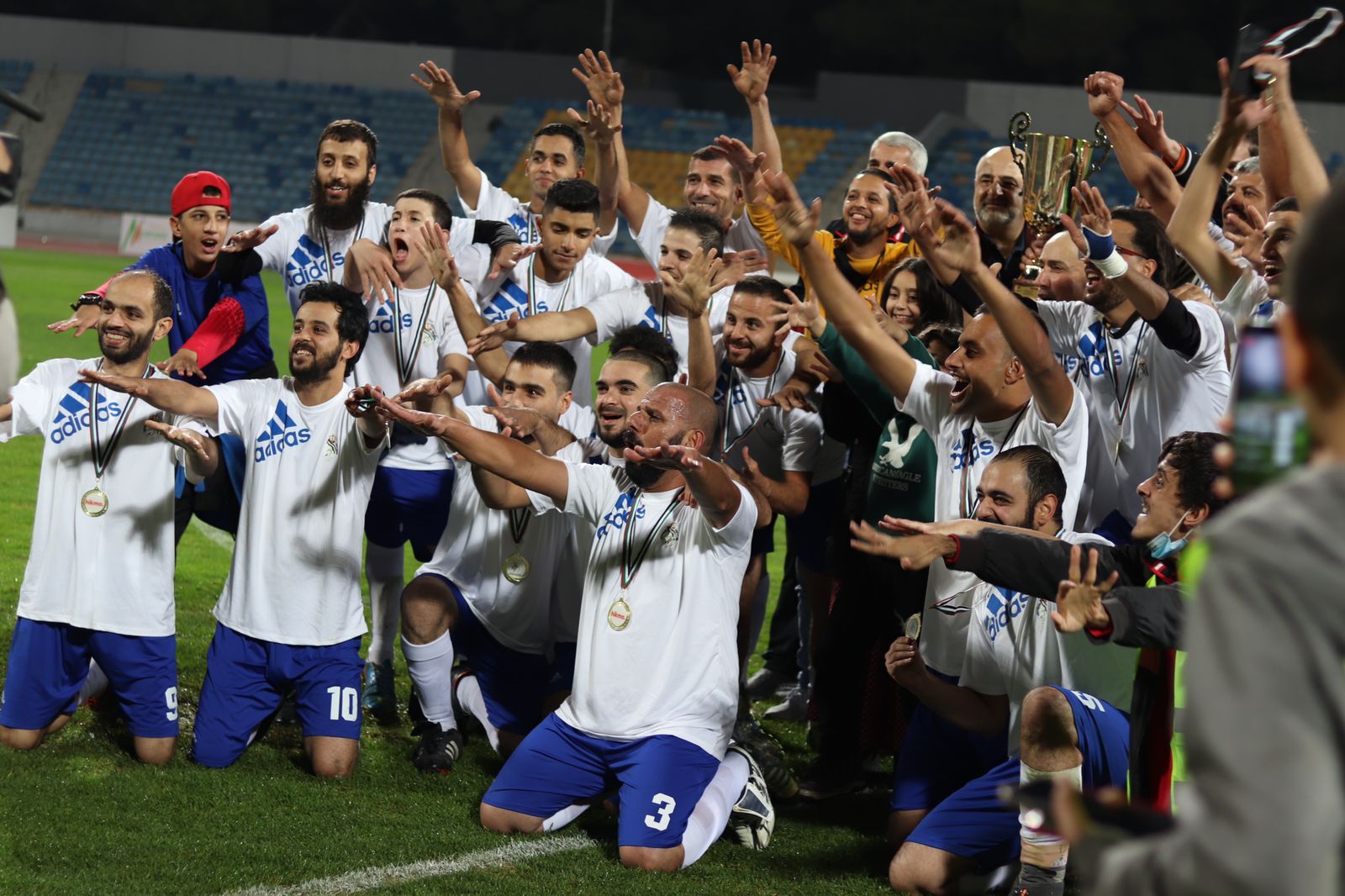 اختتام بطولة كأس الأردن للصم لكرة القدم 2021 