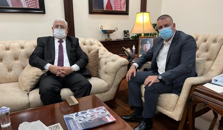 غرايبة والعرموطي يبحثان مع وزير الداخلية عددا من القضايا الحقوقية