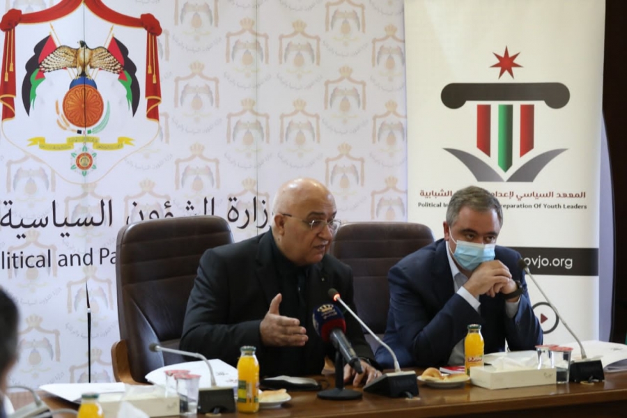 المعايطة والنابلسي يلتقيان .. الحكومة الشبابية والبرلمان الشبابي