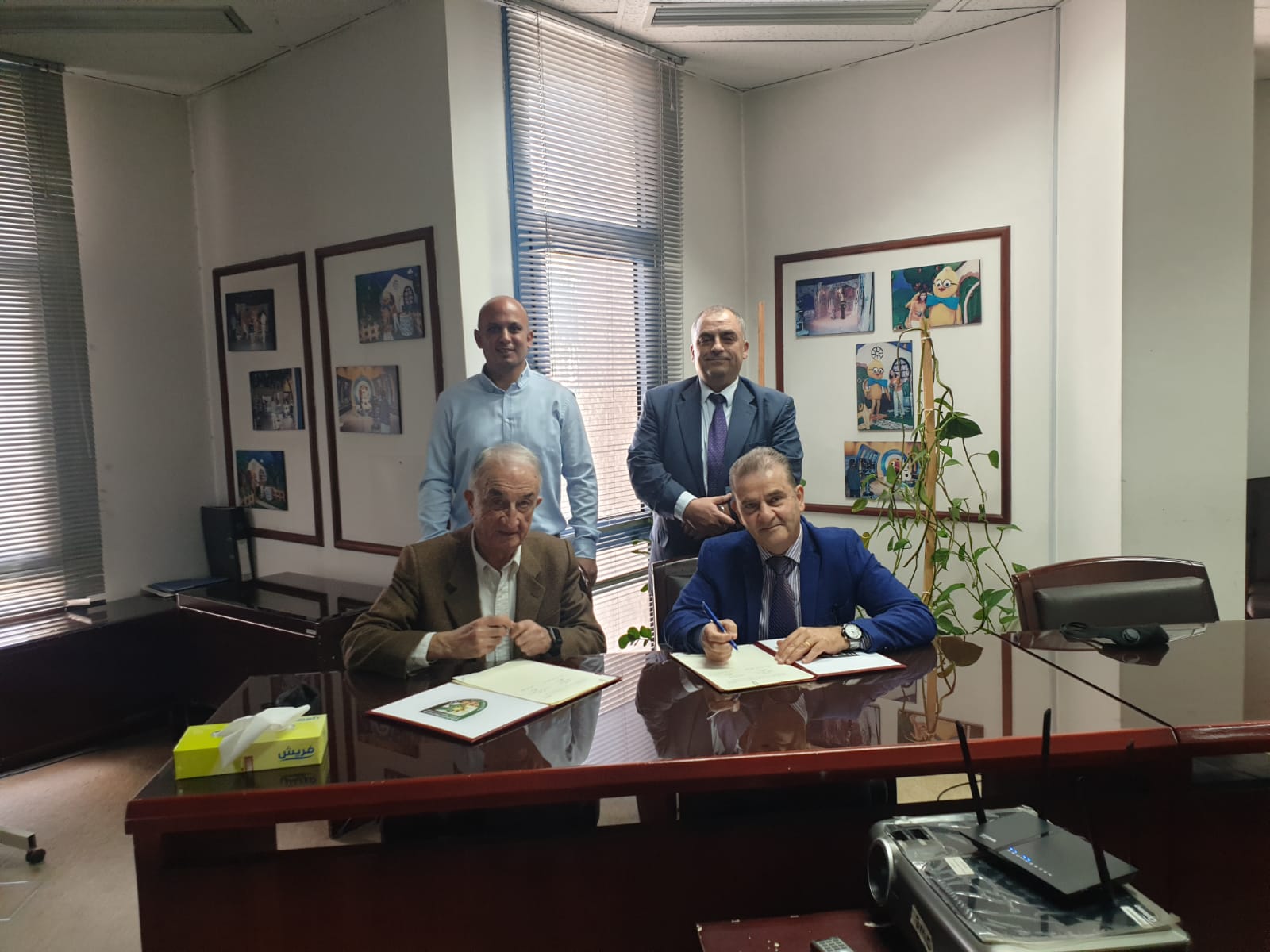 توقيع مذكرة تفاهم بين البلقاء التطبيقية وشركة المدينة الاعلامية 