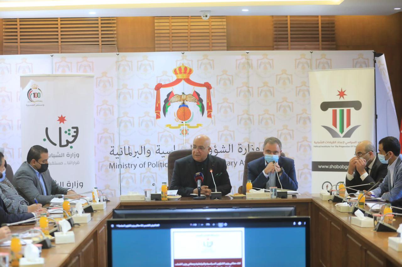 المعايطة والنابلسي يلتقيان .. الحكومة الشبابية والبرلمان الشبابي 