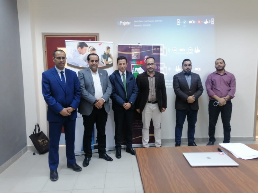 اختتام ورشة مركز الريادة والإبتكار التدريبية في جامعة آل البيت