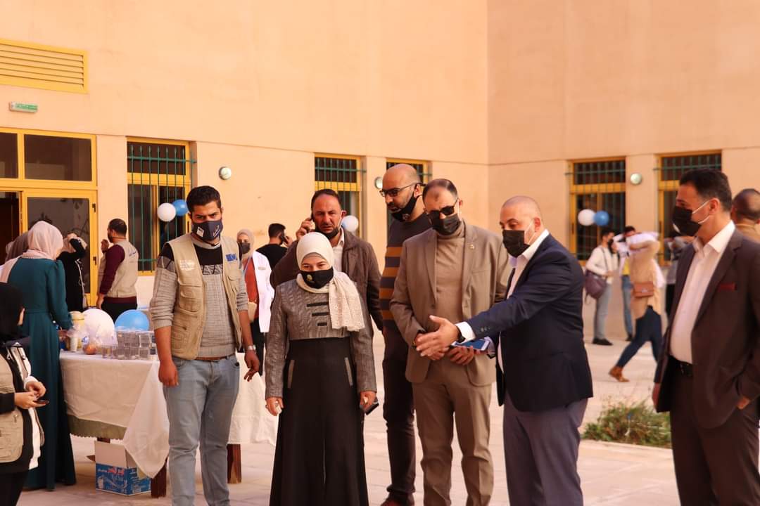 انطلاق فعالية اليوم الصحي في جامعة الحسين بن طلال بتنظيم من الجمعية الملكية للتوعية الصحية 