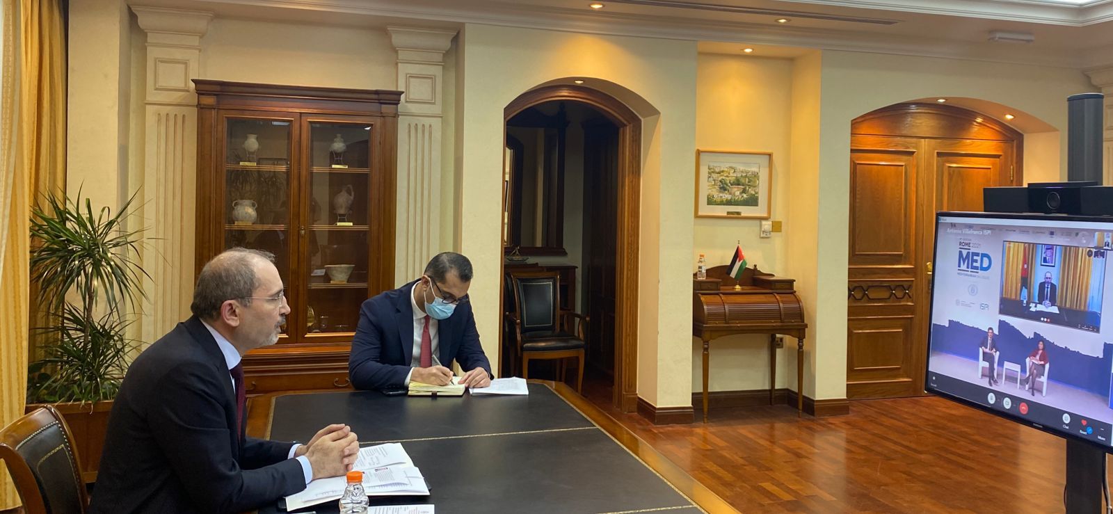  الصفدي يدعو لإيجاد أفق حقيقي لحل القضية الفلسطينية