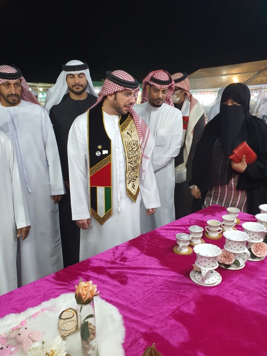 مشغولات يدوية واكلات شعبية في معرض الريم بمليحة