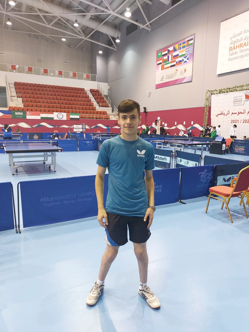 فضيتان للحايك وقعدان بمنافسات كرة الطاولة في دورة الألعاب البارآسيوية للشباب