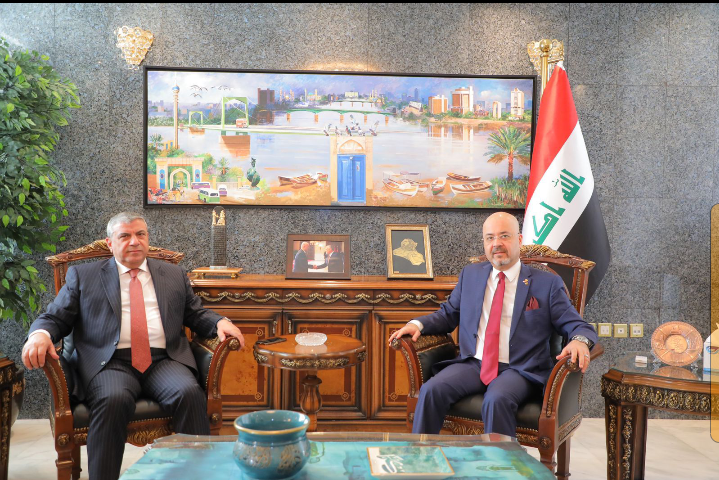 السفير العراقي يبحث تعزيز العلاقات المشتركة مع اتحاد المقاولين العرب