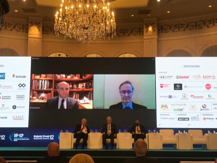 وزير الأشغال يشارك بإفتتاح قمة البوسفور الثانية عشر _ صور