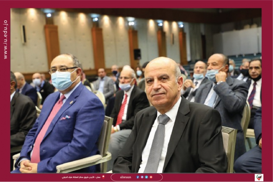 رئيس جامعة الإسراء يشارك في ندوة فكرية ضمن سلسلة رجالات وطن