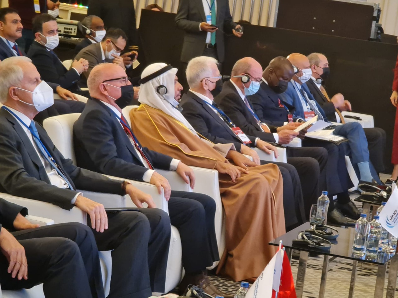 وزير الأشغال يشارك بإفتتاح قمة البوسفور الثانية عشر  صور