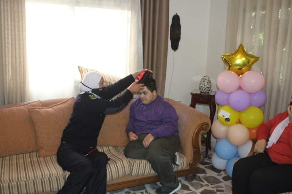 بإيعاز من ولي العهد .. إدارة السير المركزية / قسم سير اربد تحقق رغبة احد شباب المحافظة .. صور 