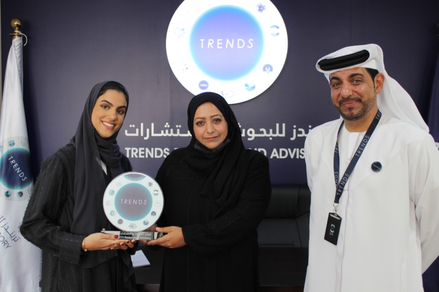 تریندزو جوھرة العرب یبحثان آفاق التعاون البحثي  والإعلامي