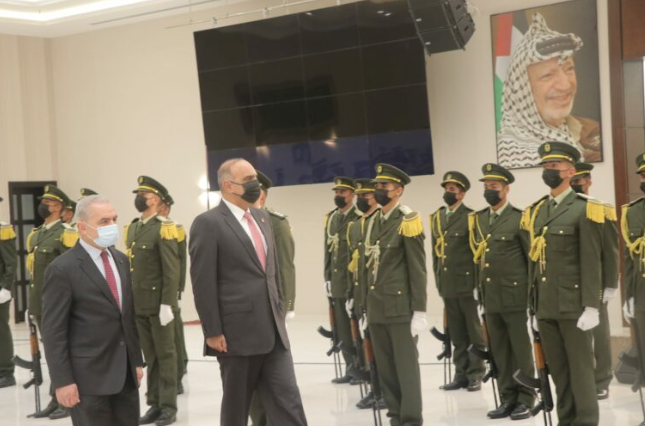 رئيس الوزراء يصل إلى رام الله