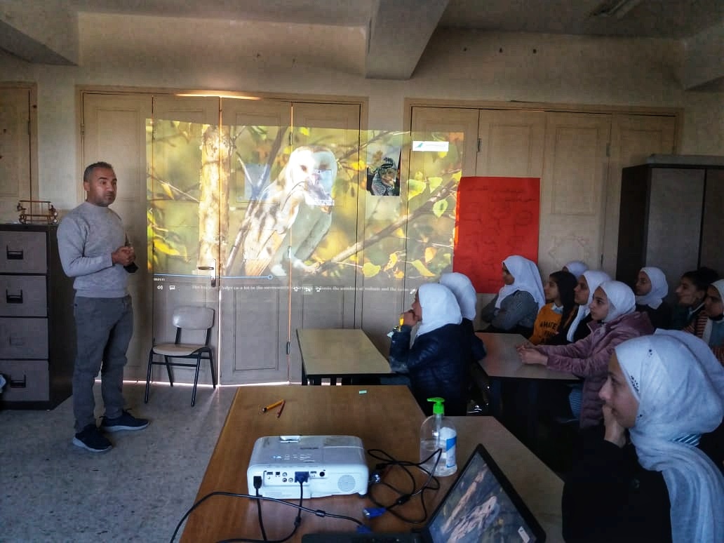 بيت لحم و اريحا والاغوار الشمالية: تنفيذ محاضرات  توعوية حول التنوع الحيوي وحماية الطبيعة