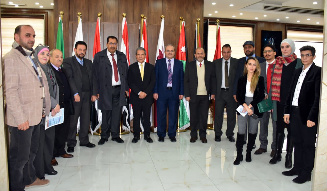 السفير المكسيكي يزور جامعة جدارا  صور